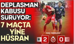 DEPLASMAN KABUSU SÜRÜYOR: 7 MAÇTA YİNE HÜSRAN