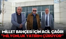 Millet Bahçesi İçin Acil Çağrı  ‘’Milyonluk Yatırım Çürüyor’’