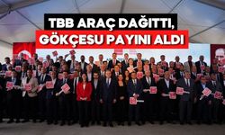 Ankara’daki Törende Gökçesu’ya Yeni Araç Teslim Edildi