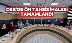 Yeniçağa OSB’de 70 Bin Metrekarelik Tahsis İhalesi Gerçekleştirildi