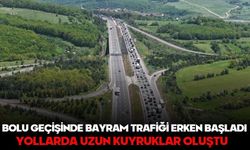 Bolu geçişinde bayram trafiği erken başladı: Yollarda uzun kuyruklar oluştu