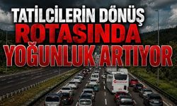 Tatilciler Yollara Düştü, Bolu Geçişinde Kilometrelerce Kuyruk