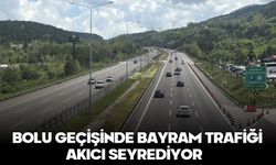 Bolu geçişinde bayram trafiği akıcı seyrediyor