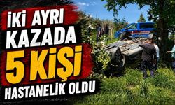 Bolu-Sakarya Yolunda Kaza Zinciri: 5 yaralı