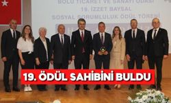 19. İzzet Baysal Sosyal Sorumluluk Ödülü Fatih Yamaner’e Verildi