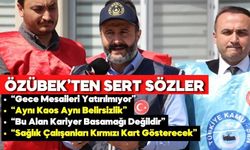 Türk Sağlık-Sen Bolu Şube Başkanı Özübek’ten Dikkat Çeken Açıklama
