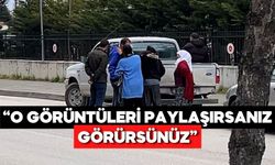 Bolu'da tanığın verdiği ifadeyi beğenmeyen sanık yakınları hırsını kadın gazetecilerden çıkardı
