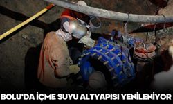 BOLU'DA İÇME SUYU ALTYAPISI YENİLENİYOR