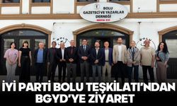 İYİ PARTİ BOLU TEŞKİLATI’NDAN BGYD’YE ZİYARET