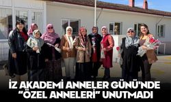 İZ AKADEMİ ANNELER GÜNÜ'NDE “ÖZEL ANNELERİ” UNUTMADI