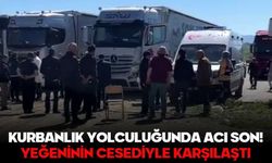 Kurbanlık yolculuğunda acı son! Yeğeninin cesediyle karşılaştı