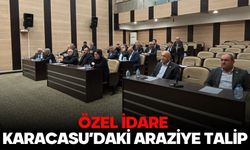 ÖZEL İDARE KARACASU’DAKİ ARAZİYE TALİP