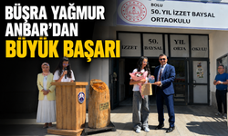 BÜŞRA YAĞMUR ANBAR’DAN BÜYÜK BAŞARI