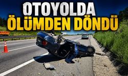 Bolu'da Kontrolden Çıkan Otomobil Defalarca Takla Attı