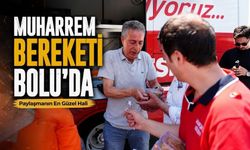 Bolu Belediyesi'nden Muharrem Ayında Bereket Sofrası