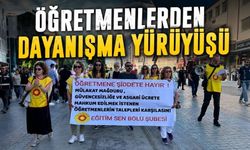 Bolu'da Açlık Grevindeki Öğretmenler İçin Ses Yükselttiler