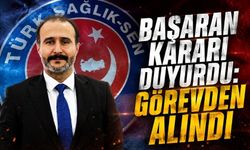 Türk Sağlık-Sen Bolu Şube Başkanı Görevden Alındı