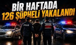 Bolu'da Bir Haftada 126 Şüpheli Yakalandı
