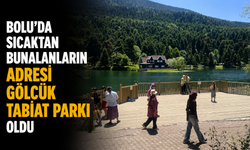 BOLU'DA SICAKTAN BUNALANLARIN ADRESİ GÖLCÜK TABİAT PARKI OLDU