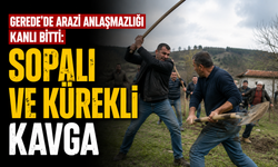 GEREDE’DE ARAZİ ANLAŞMAZLIĞI KANLI BİTTİ:  SOPALI VE KÜREKLİ KAVGA