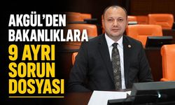 AKGÜL’DEN BAKANLIKLARA 9 AYRI SORUN DOSYASI