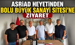 ASRİAD HEYETİNDEN BOLU BÜYÜK SANAYİ SİTESİ'NE ZİYARET
