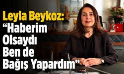 Kurban Bağışı Dosyasında Leyla Beykoz Konuştu