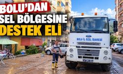 BOLU'DAN SEL BÖLGESİNE DESTEK ELİ