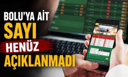 BOLU’YA AİT SAYI HENÜZ AÇIKLANMADI