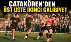 Çatakören'den Üst Üste İkinci Galibiyet