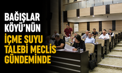 BAĞIŞLAR KÖYÜ'NÜN İÇME SUYU TALEBİ MECLİS GÜNDEMİNDE