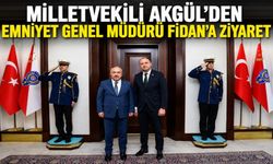MİLLETVEKİLİ AKGÜL'DEN EMNİYET GENEL MÜDÜRÜ FİDAN'A ZİYARET