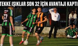 Tekke Işıklar Son 32 İçin Avantajı Kaptı
