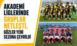 AKADEMİ LİGLERİNDE GRUPLAR NETLEŞTİ, GÖZLER YENİ SEZONA ÇEVRİLDİ