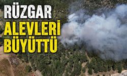 Kızılağıl’da Alevlerle Mücadele Sürüyor