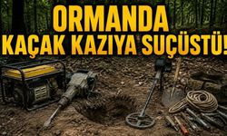 Bolu'da Mayın Dedektörüyle Kaçak Kazı Yaparken Yakalandılar