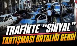 Bolu'da trafikte 'sinyal verme' tartışması kavgaya dönüştü