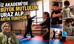 İZ AKADEMİ’DE BÜYÜK MUTLULUK! URAZ ALP ARTIK YÜRÜYOR