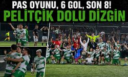 PAS OYUNU, 6 GOL, SON 8! PELİTÇİK DOLU DİZGİN