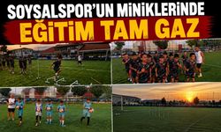 SOYSALSPOR’UN MİNİKLERİNDE EĞİTİM TAM GAZ