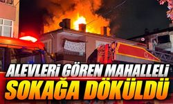 Bolu’da 3 Katlı Evde Korkutan Yangın