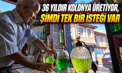 Gerede’nin Son Kolonya Ustası Mesleğini Yaşatıyor