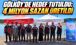 Gölköy’den 8 İle ve Bolu’ya Milyonlarca Sazan Yavrusu