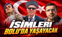 Bolu’da Üç Parkta Üç Kahramanın Adı Yaşayacak