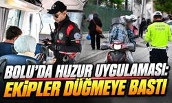 Bolu’da Aranan Şahıslara Yönelik Geniş Çaplı Uygulama