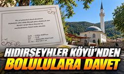 Hıdırşeyhler’den Tüm Bolu’ya Hacet Bayramı Daveti