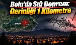 Bolu’da Yerin 1 Kilometre Altında Deprem