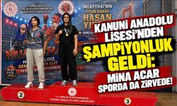 KANUNİ ANADOLU LİSESİ’NDEN ŞAMPİYONLUK GELDİ: MİNA ACAR SPORDA DA ZİRVEDE!