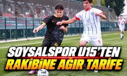 Soysalspor U15’ten Gelişim Ligi’ne 6 Gollü Başlangıç