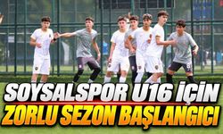 Gelişim Ligi’nde Soysalspor’a Zorlu Başlangıç